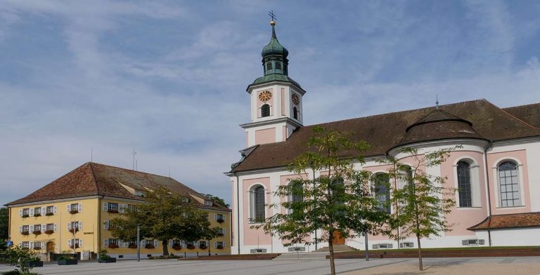 Kirche-Rathaus Hilzingen